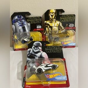 Star Wars Hotwheels Rise Of Skywalker Cars
